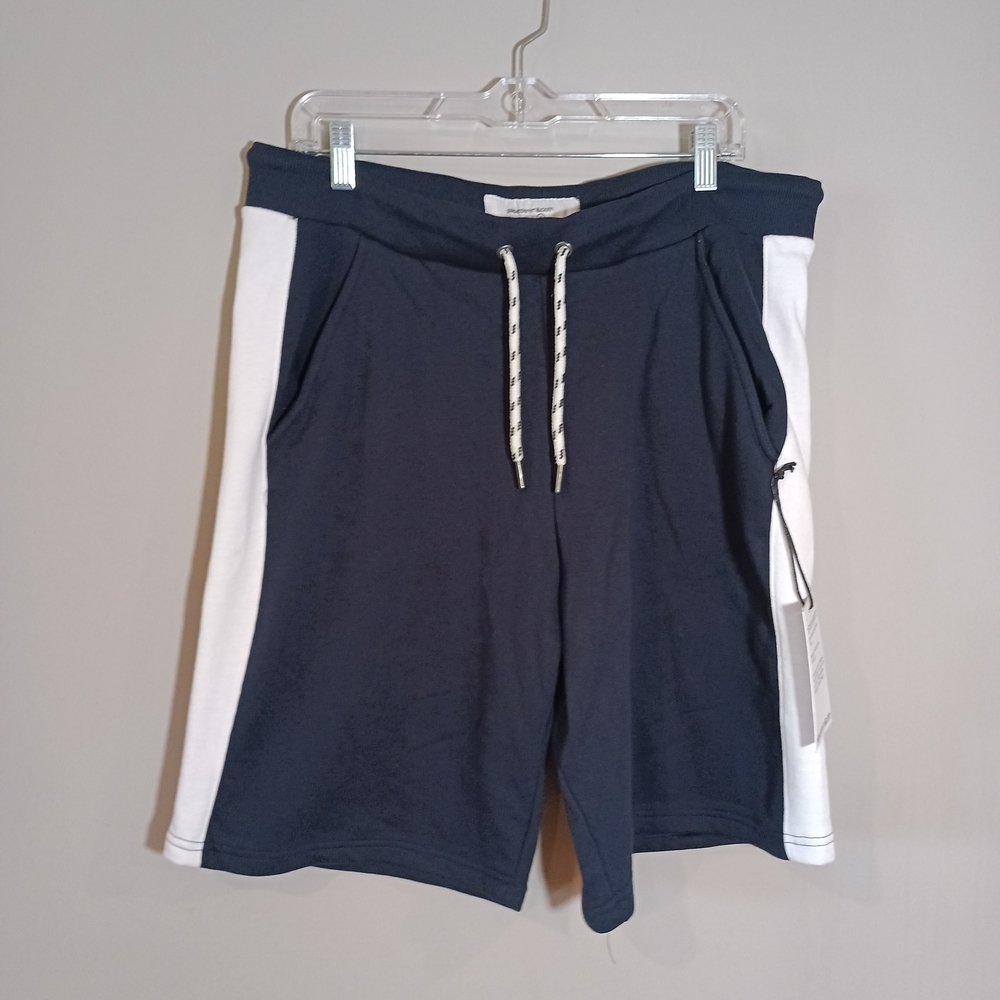 Paper Denim & Cloth Navy and White Athletic Shorts Men's Size XL New NWT